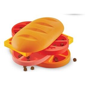 Brightkins Surprise Party Puzzle Dog Treat Dispenser Slow Feeder Enrichment Toy